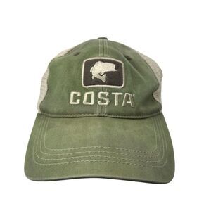 Costa Del Mar Adults' Bass mesh Trucker Hat Snapback Fisherman